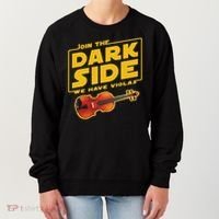 Join The Dark Side Viola Player Women's Sweatshirt thumb 0
