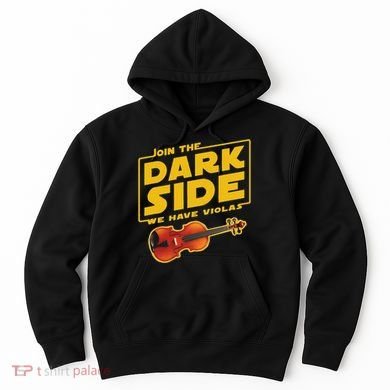 Join The Dark Side Viola Player Hoodie
