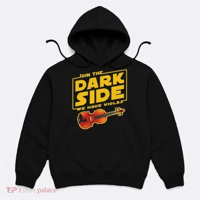 Join The Dark Side Viola Player Hoodie