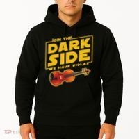 Join The Dark Side Viola Player Hoodie thumb 2