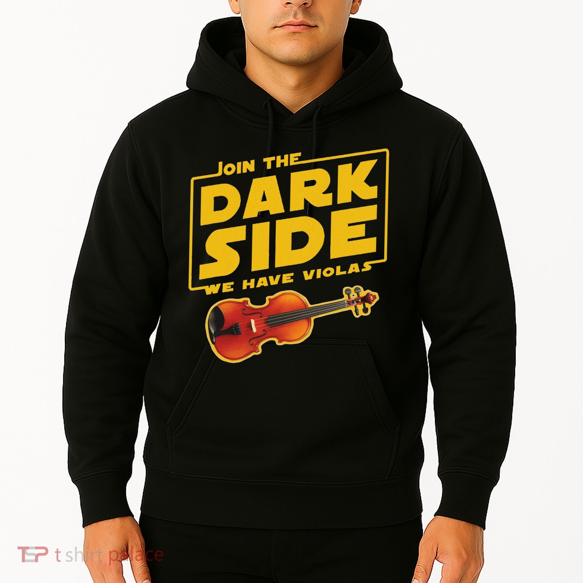 Join The Dark Side Viola Player Hoodie