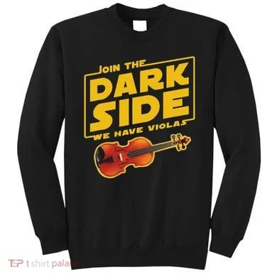 Join The Dark Side Viola Player Sweatshirt