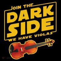 Join The Dark Side Viola Player Sweatshirt thumb 3