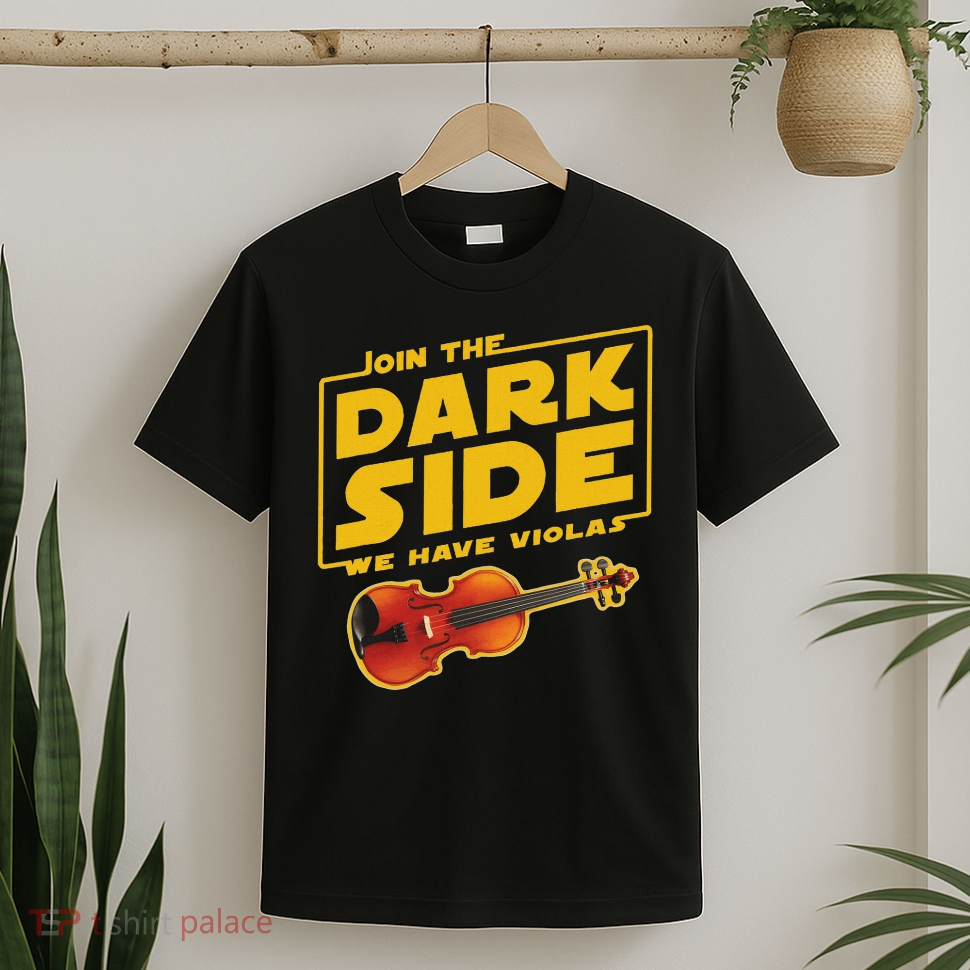 Join The Dark Side Viola Player T-Shirt