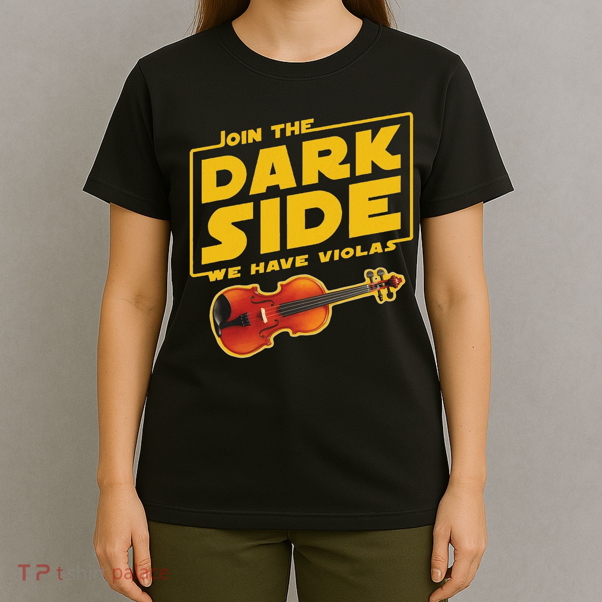 Join The Dark Side Viola Player T-Shirt