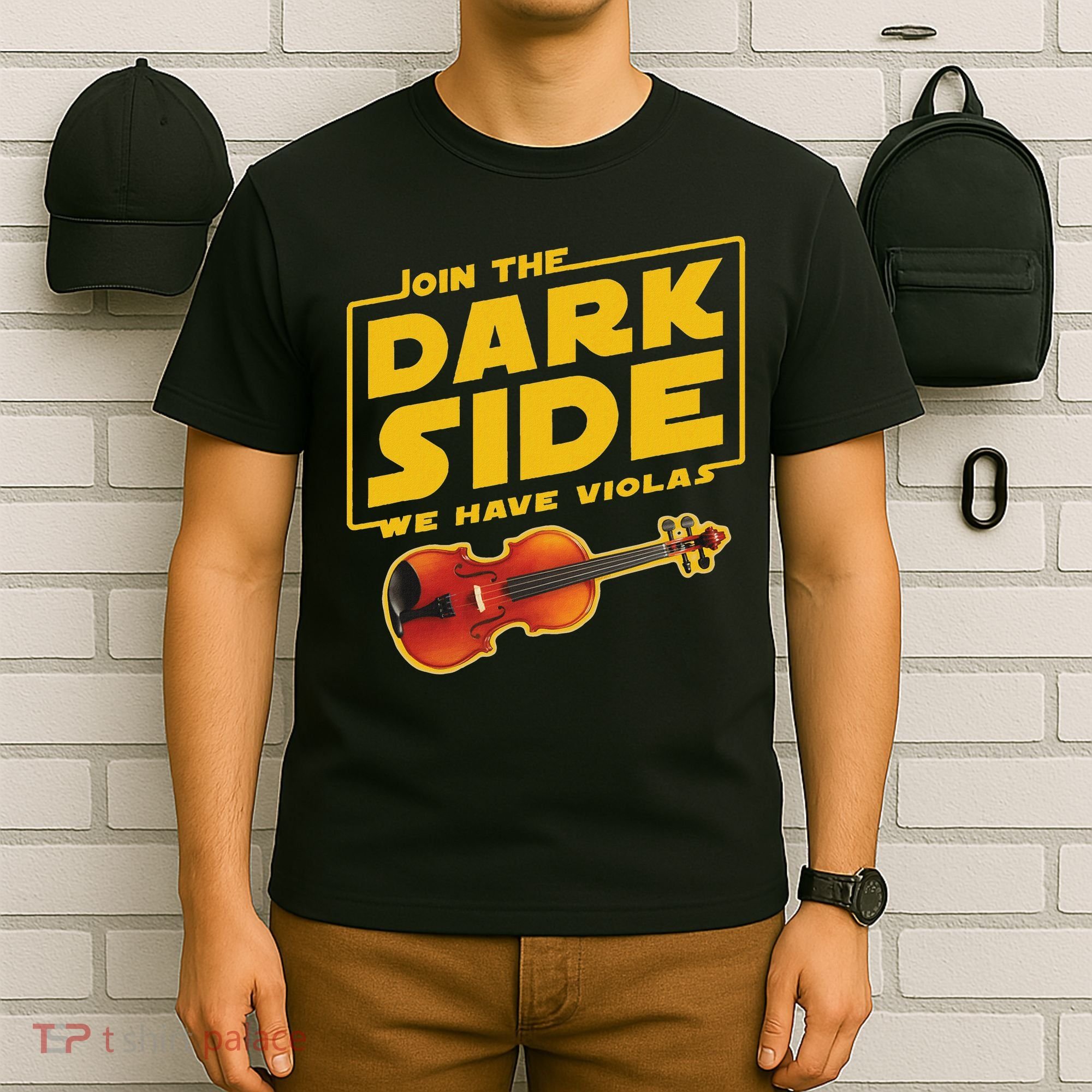 Join The Dark Side Viola Player T-Shirt
