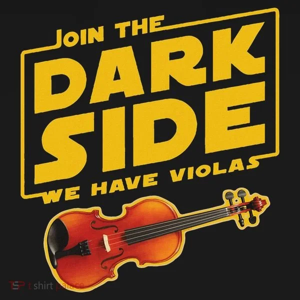 Join The Dark Side Viola Player Bucket Hat