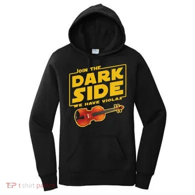 Join The Dark Side Viola Player Women's Hoodie