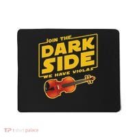 Join The Dark Side Viola Player Mousepad thumb 0