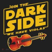 Join The Dark Side Viola Player Hat thumb 2