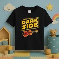 Join The Dark Side Viola Player Toddler T-Shirt thumb 3