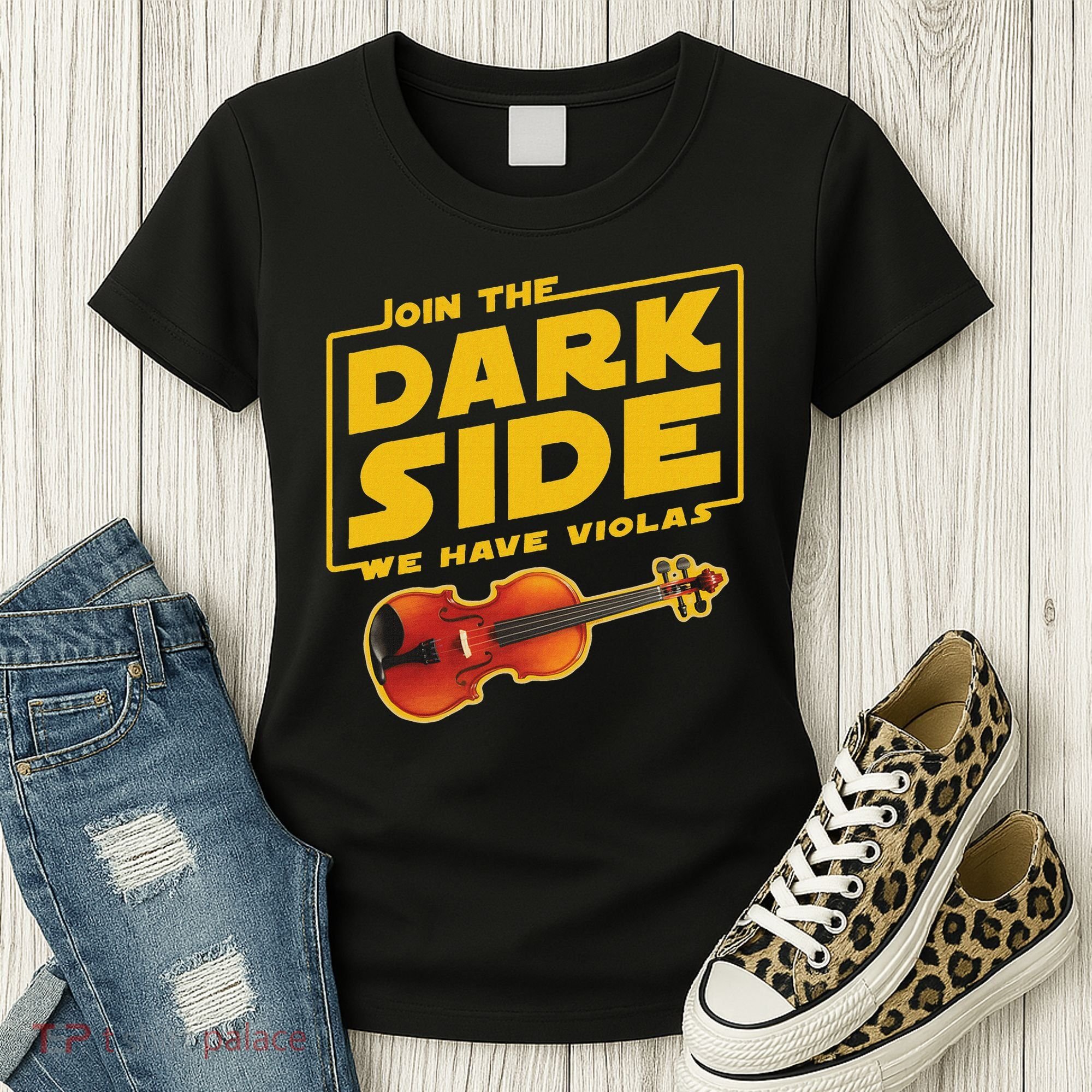 Join The Dark Side Viola Player Women's T-Shirt