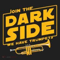 Join The Dark Side Trumpet Player Women's Sweatshirt thumb 2