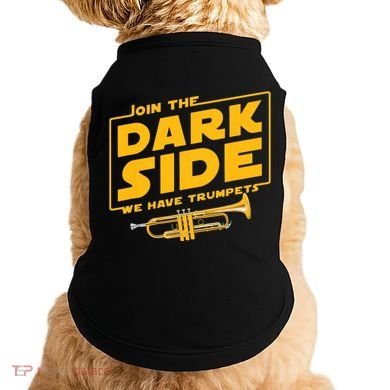 Join The Dark Side Trumpet Player Doggie Tank