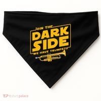 Join The Dark Side Trumpet Player USA-Made Doggie Bandana thumb 0