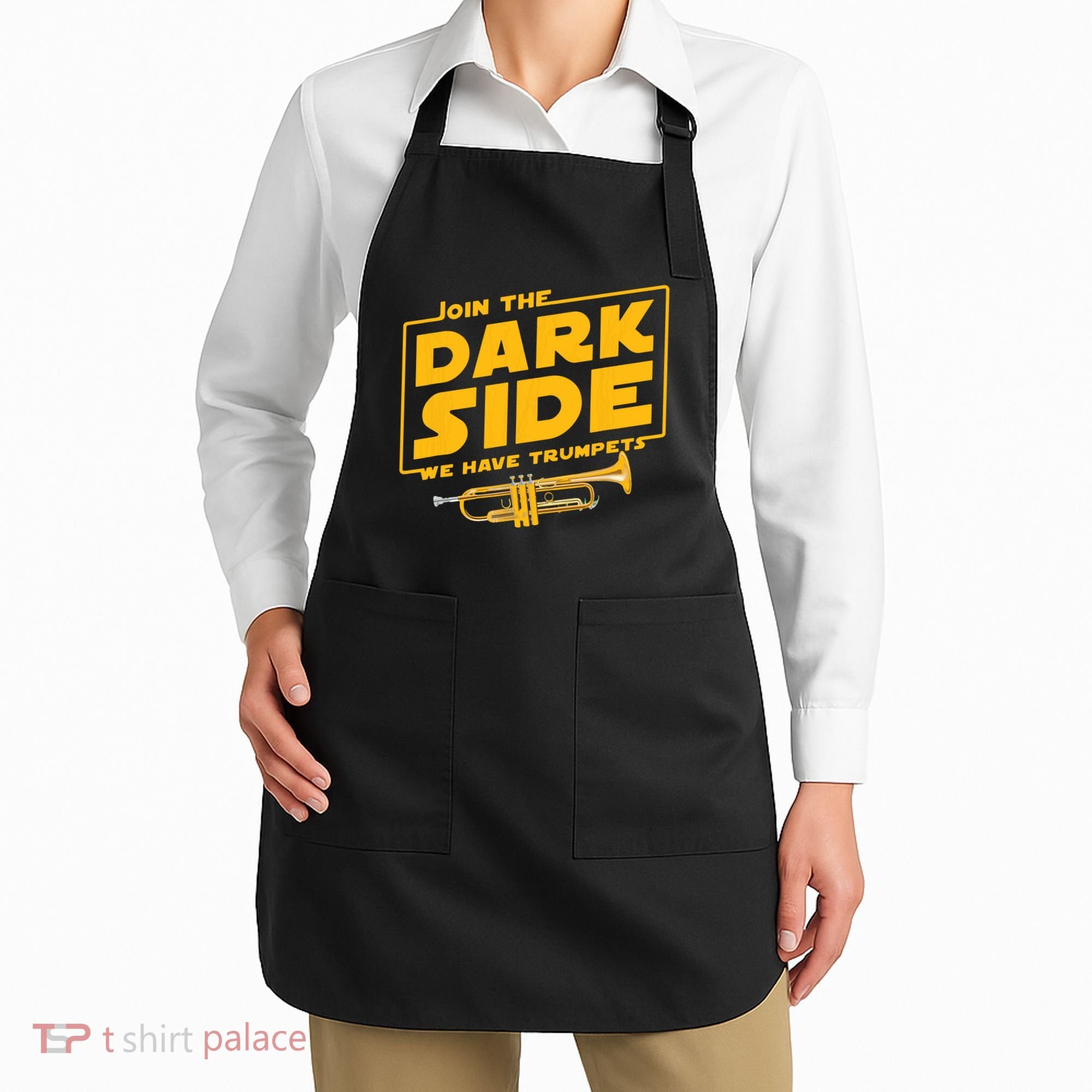 Join The Dark Side Trumpet Player Apron