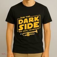 Join The Dark Side Trumpet Player T-Shirt thumb 3