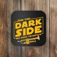 Join The Dark Side Trumpet Player Coaster thumb 0