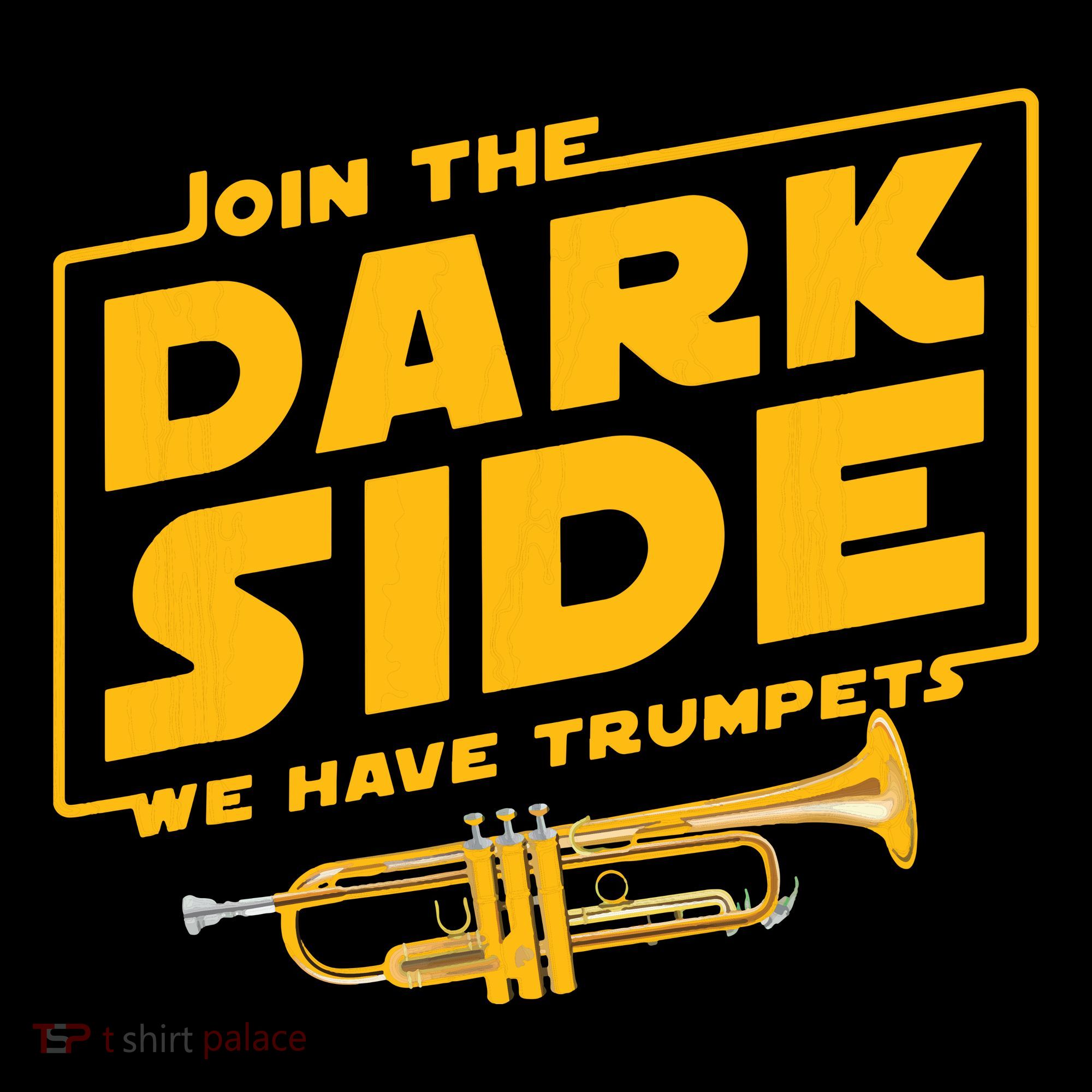 Join The Dark Side Trumpet Player Ornament