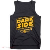 Join The Dark Side Trumpet Player Tank Top thumb 0