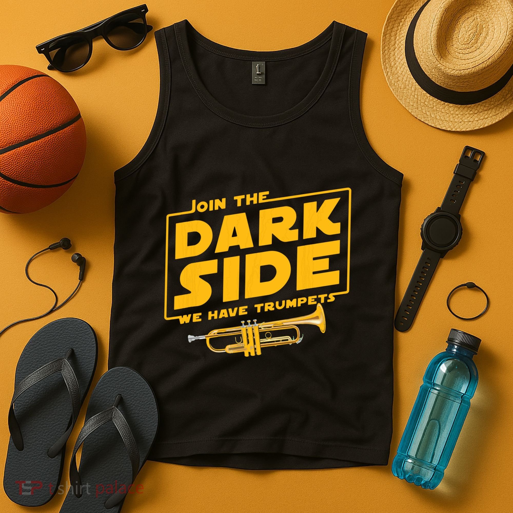 Join The Dark Side Trumpet Player Tank Top