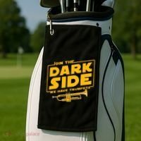 Join The Dark Side Trumpet Player Golf Towel thumb 2