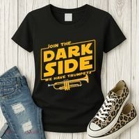 Join The Dark Side Trumpet Player Women's T-Shirt thumb 3
