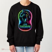 Jim Thorpe Epic Neon Pose Women's Sweatshirt thumb 0