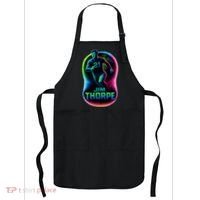 Jim Thorpe Epic Neon Pose Apron thumb 0