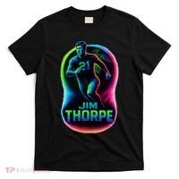 Jim Thorpe Epic Neon Pose T-Shirt thumb 0