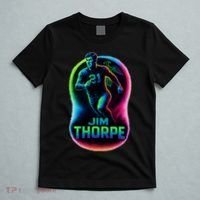 Jim Thorpe Epic Neon Pose T-Shirt thumb 5