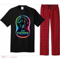 Jim Thorpe Epic Neon Pose Pajama Set thumb 0
