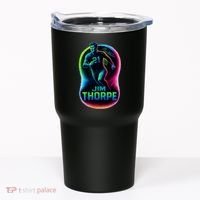 Jim Thorpe Epic Neon Pose Tumbler thumb 0
