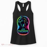 Jim Thorpe Epic Neon Pose Women's Tank Top thumb 0