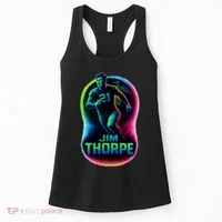Jim Thorpe Epic Neon Pose Women's Tank Top thumb 0