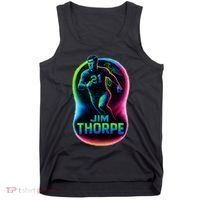 Jim Thorpe Epic Neon Pose Tank Top thumb 0