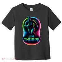 Jim Thorpe Epic Neon Pose Toddler T-Shirt thumb 0