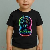 Jim Thorpe Epic Neon Pose Toddler T-Shirt thumb 2
