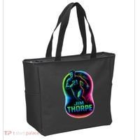 Jim Thorpe Epic Neon Pose Tote Bag thumb 2