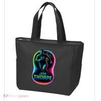 Jim Thorpe Epic Neon Pose Tote Bag thumb 3