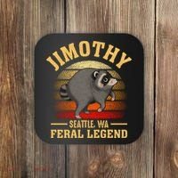 Jimothy The Feral Legend Raccoon Seattle Coaster thumb 0