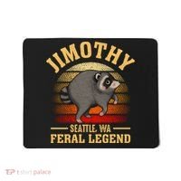 Jimothy The Feral Legend Raccoon Seattle Mousepad thumb 0