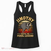 Jimothy The Feral Legend Raccoon Seattle Women's Tank Top thumb 0