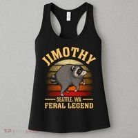 Jimothy The Feral Legend Raccoon Seattle Women's Tank Top thumb 3