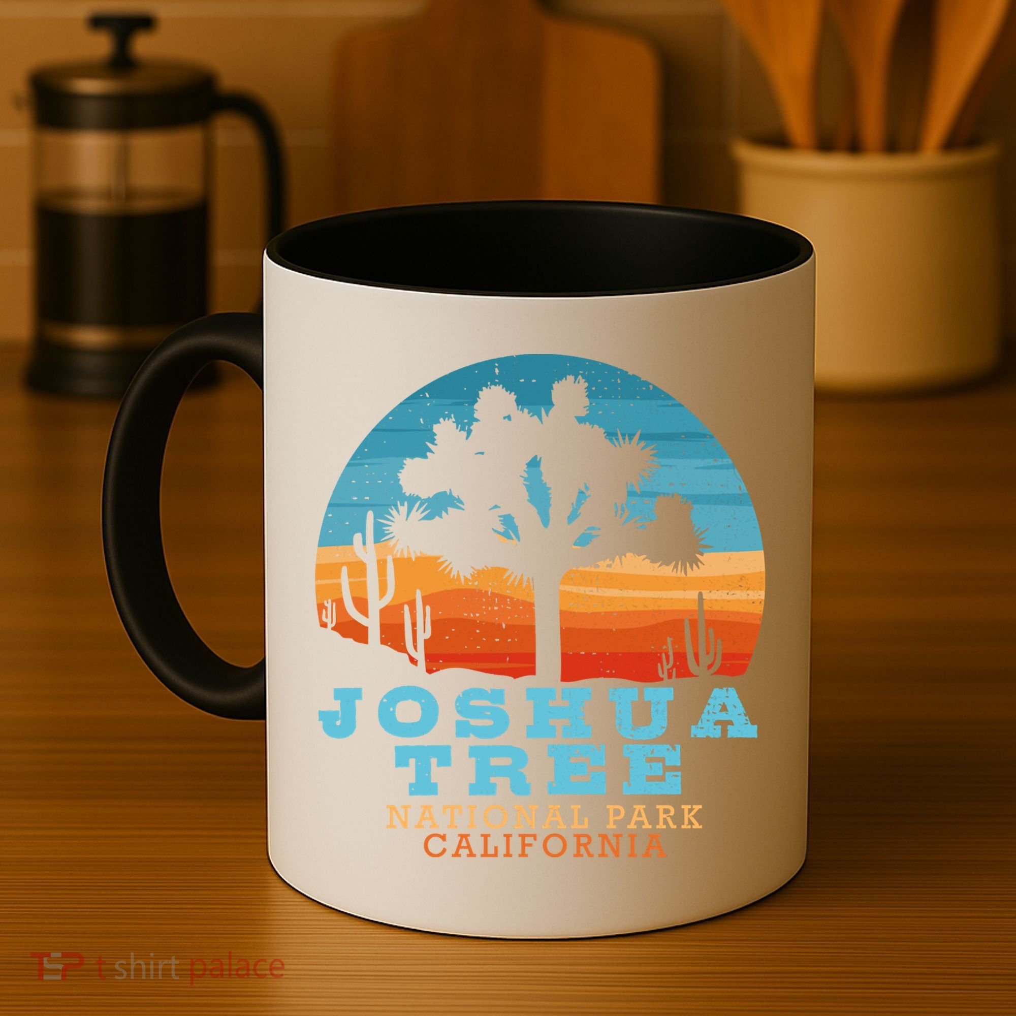 Joshua Tree Funny Gift Desert Palm Outdoor Camping Cactus Springs Cool Gift Coffee Mug