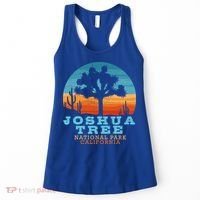 Joshua Tree Funny Gift Desert Palm Outdoor Camping Cactus Springs Cool Gift Women's Tank Top thumb 0