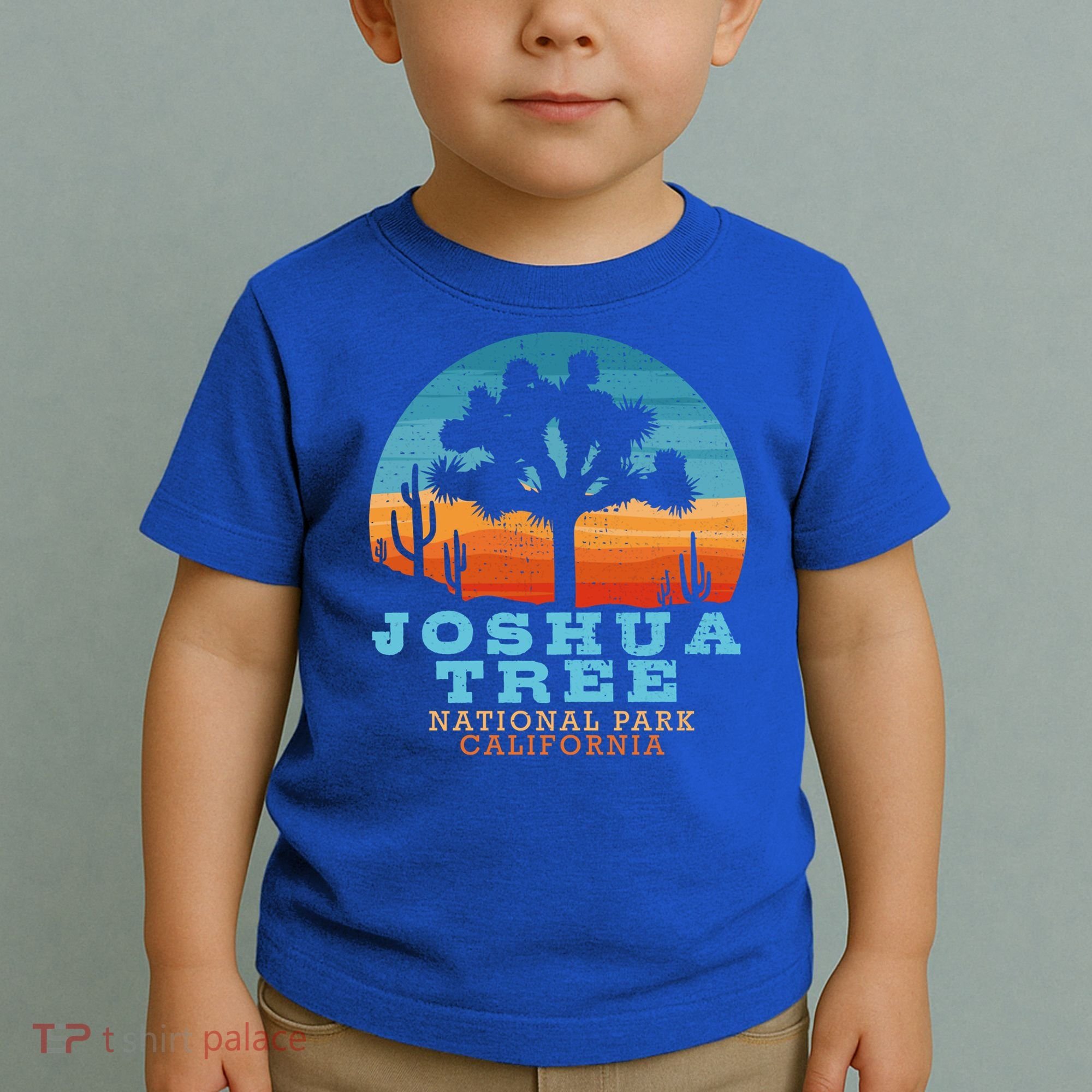 Joshua Tree Funny Gift Desert Palm Outdoor Camping Cactus Springs Cool Gift Toddler T-Shirt
