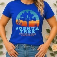 Joshua Tree Funny Gift Desert Palm Outdoor Camping Cactus Springs Cool Gift Women's T-Shirt thumb 2
