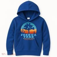 Joshua Tree Funny Gift Desert Palm Outdoor Camping Cactus Springs Cool Gift Kids Hoodie thumb 0