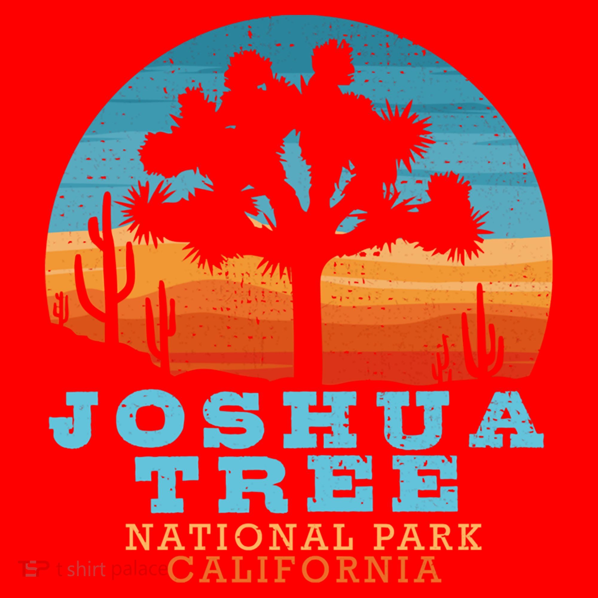 Joshua Tree Funny Gift Desert Palm Outdoor Camping Cactus Springs Cool Gift Santa Hat